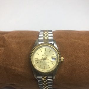 Lady’s watch, gold and silver